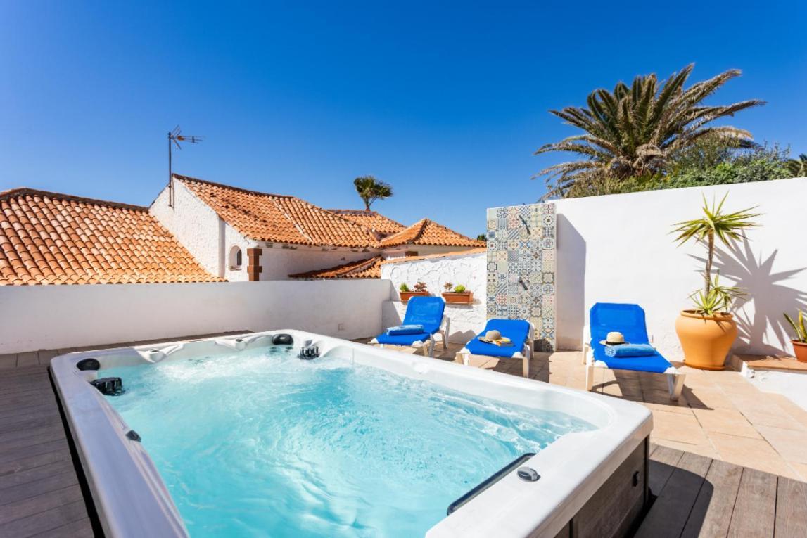 Casa Naranja - Heated Pool - Bbq - Terrace - Free Wifi - Child & Pet-Friendly - 3 Bedrooms - 6 People Poris de Abona Eksteriør billede