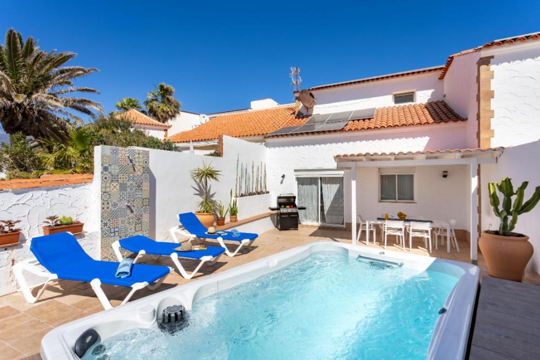 Casa Naranja - Heated Pool - Bbq - Terrace - Free Wifi - Child & Pet-Friendly - 3 Bedrooms - 6 People Poris de Abona Eksteriør billede